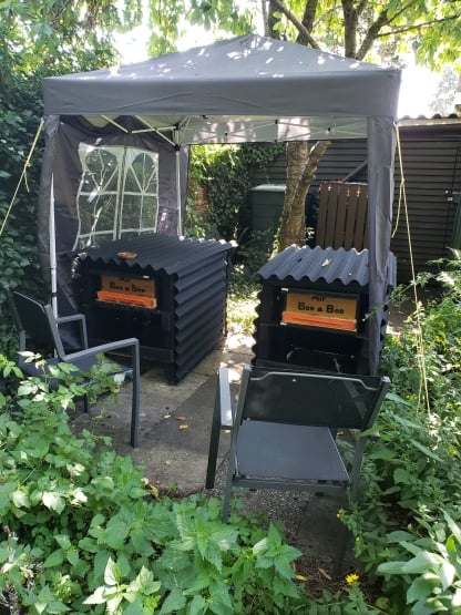 BeeBuddy - Bienenkiste mit Wetterschutz 4